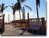 The lighthouse at Cien Beach