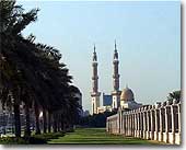 Mosque in Sharjah - Lots of money here!